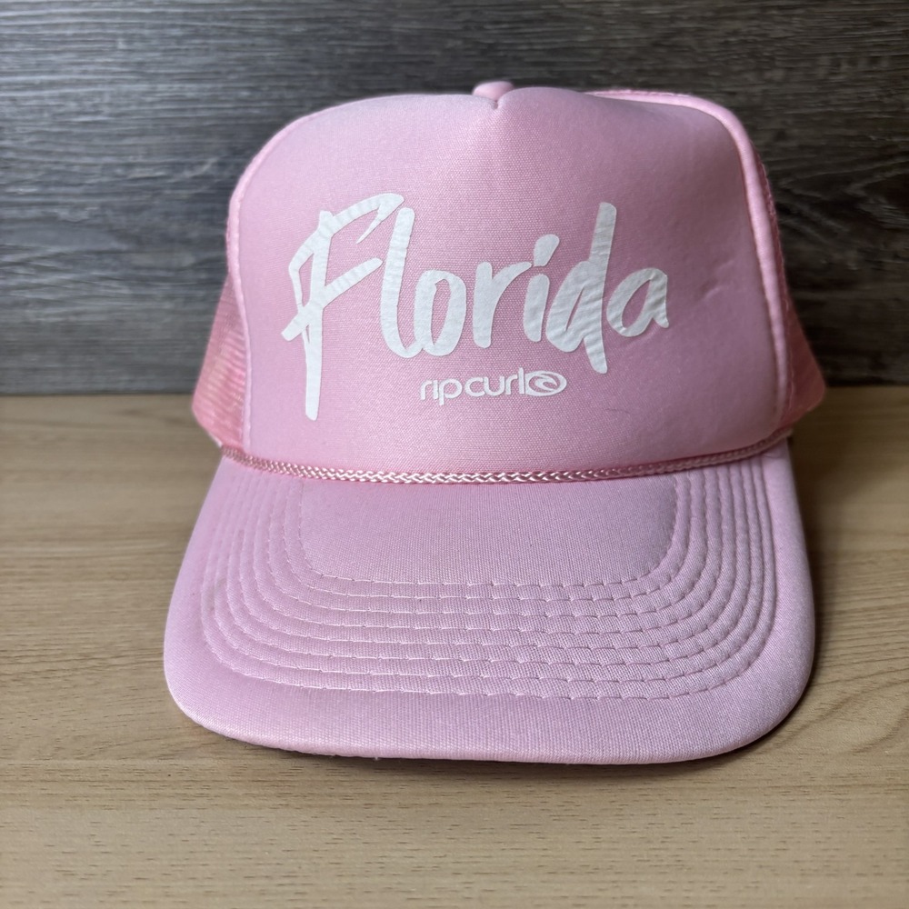 Rip Curl Hat Cap Snap Back Mesh Trucker Otto Collection Womens One Size